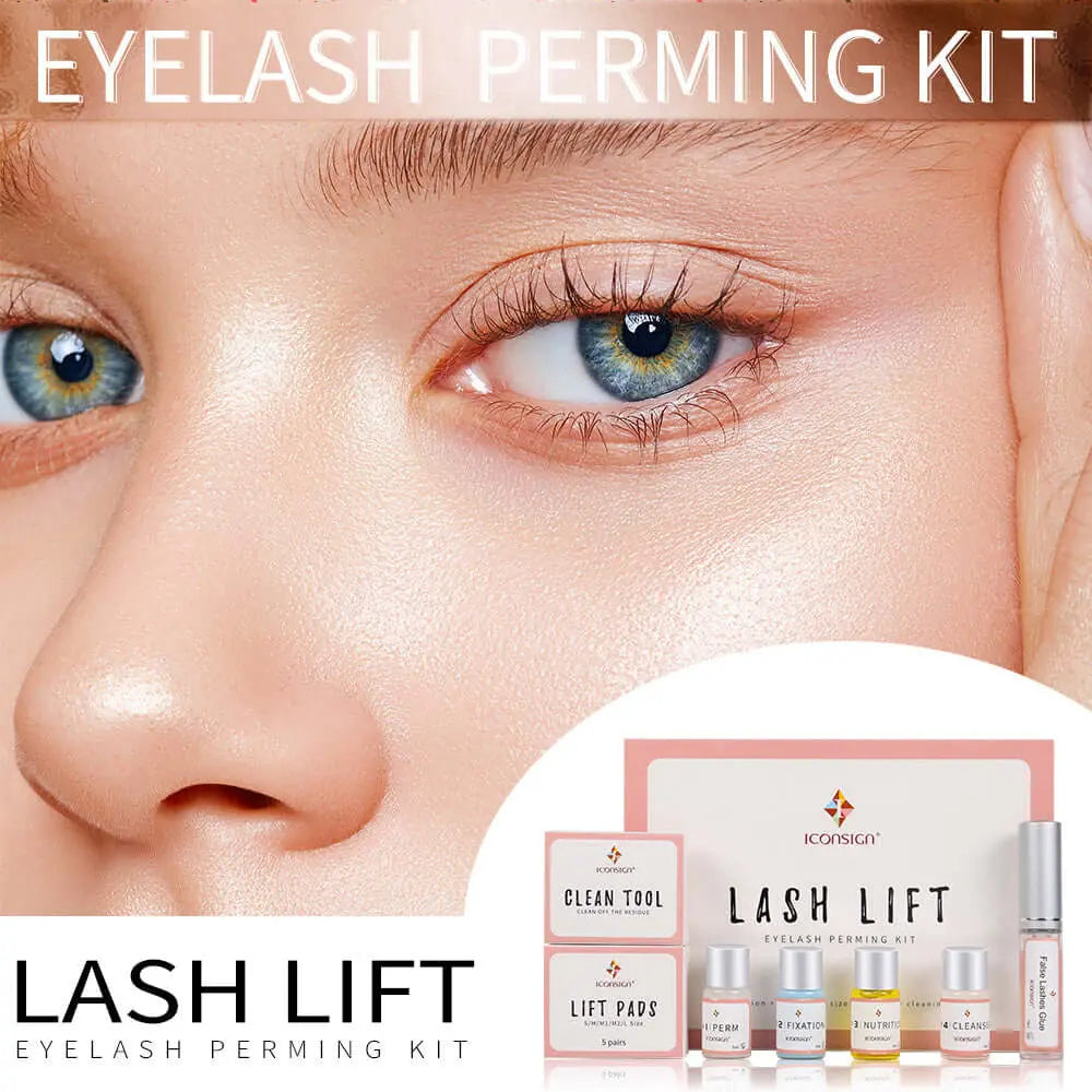 ICONSIGN Lash Lift Kit Lash Lifiting Eyelash Perming Kit Lash Curling Enhancer Eyes Makeup Tools J&M Cheap Store