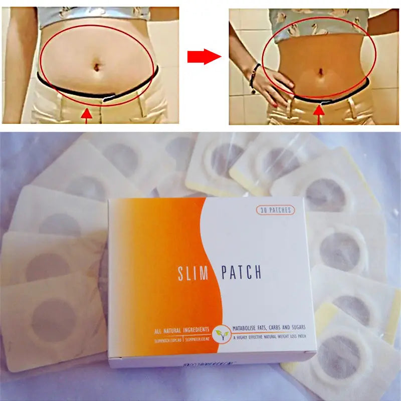 Navel Belly Button Patch Slimming Patch Abdomen Magnetic Detox Sticker J&M Cheap Store