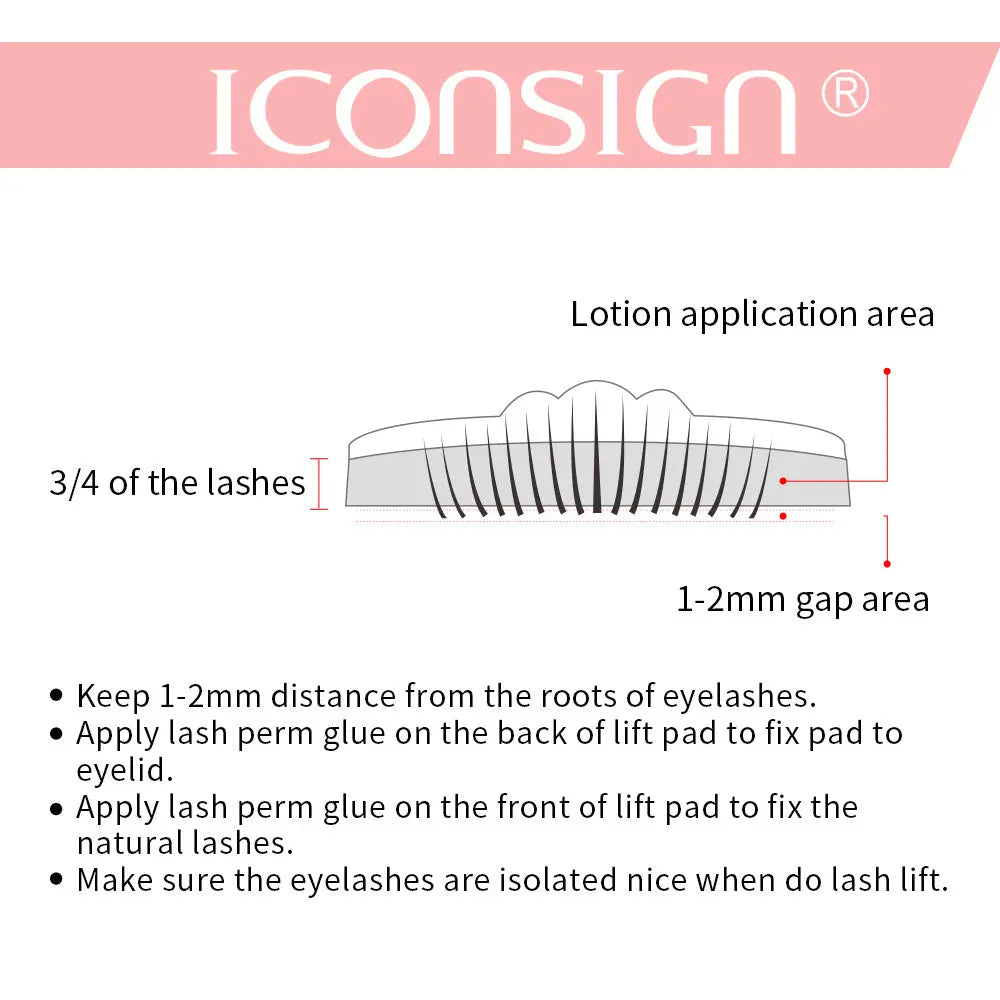 ICONSIGN Lash Lift Kit Lash Lifiting Eyelash Perming Kit Lash Curling Enhancer Eyes Makeup Tools J&M Cheap Store