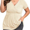 Women's Plus Size T-shirt V-neck Top J&M Cheap Store