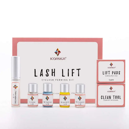 ICONSIGN Lash Lift Kit Lash Lifiting Eyelash Perming Kit Lash Curling Enhancer Eyes Makeup Tools J&M Cheap Store