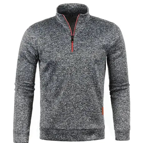 Autumn And Winter Men's Zippered Sweater J&M Cheap Store