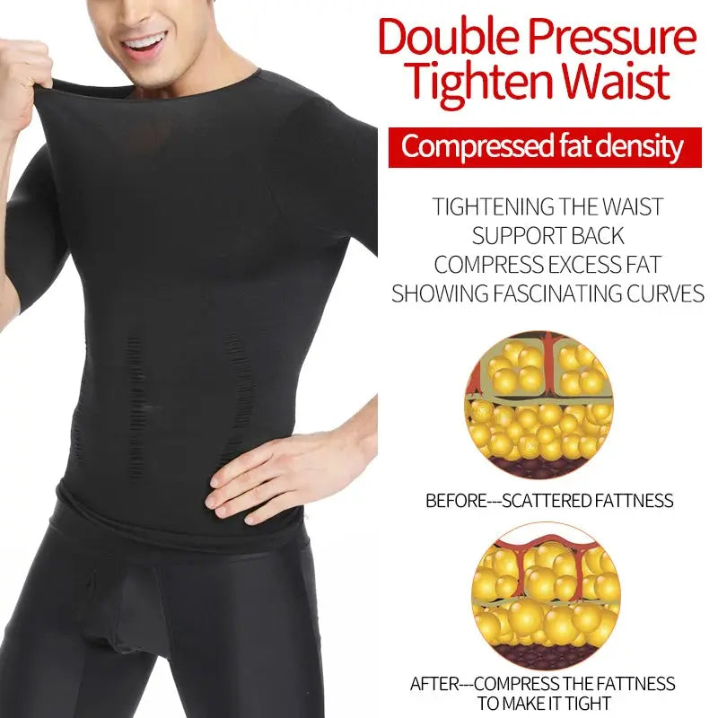 Men Slimming Body Shaper Belly Control Shapewear Man Shapers Modeling Underwear Waist Trainer Corrective Posture Vest Corset J&M Cheap Store