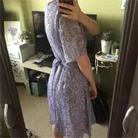 Summer Women Dress Floral Print Long Chiffon Evening Female Vintage Maxi Party Beach Woman Dresses Casual Prom Purple Maxi - J&M Cheap Store