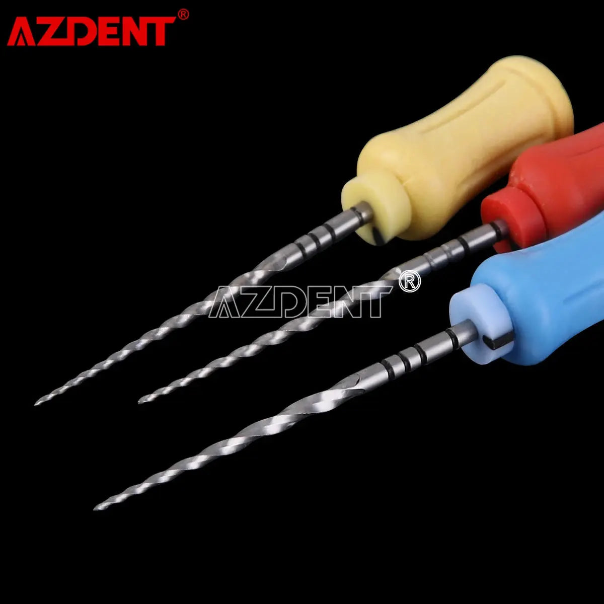 6pcs/Box AZDENT Dental Endodontics NiTi Hand Use Super Rotary File SX-F3 25mm Dental Root Canal File J&M Cheap Store