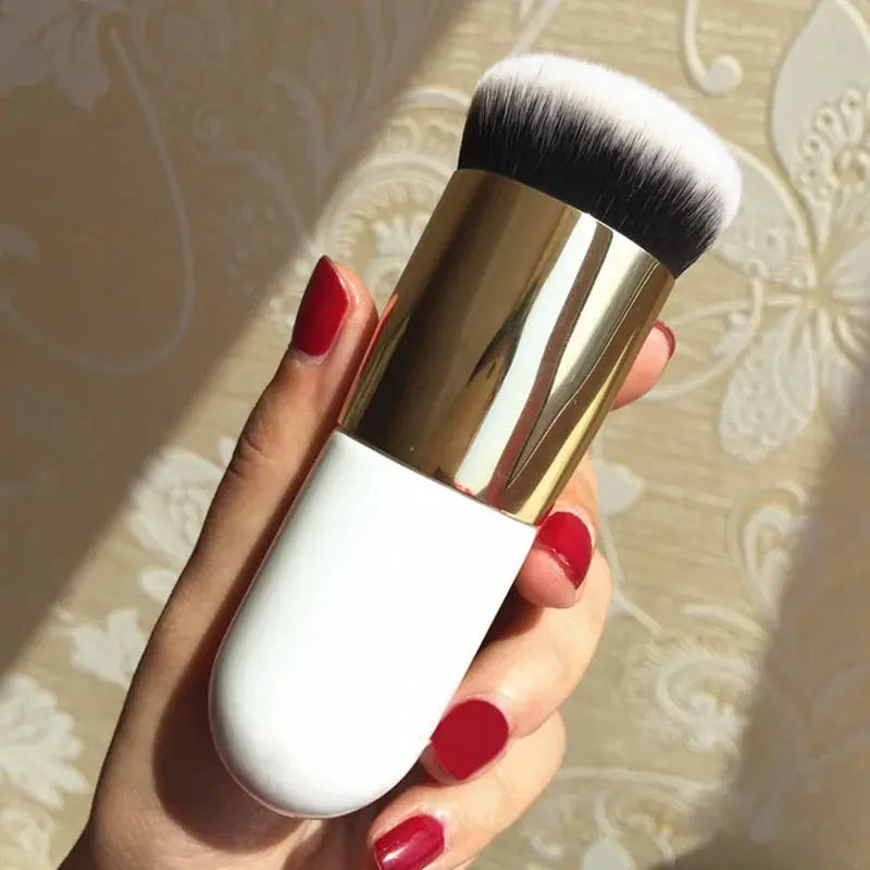 New Chubby Pier Foundation Brush Flat Cream Makeup Brushes Professional Cosmetic Make-up Brush J&M Cheap Store