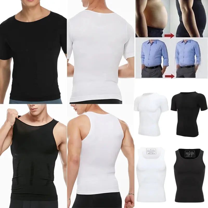 Men Slimming Body Shaper Belly Control Shapewear Man Shapers Modeling Underwear Waist Trainer Corrective Posture Vest Corset J&M Cheap Store