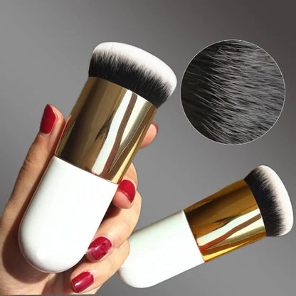 New Chubby Pier Foundation Brush Flat Cream Makeup Brushes Professional Cosmetic Make-up Brush J&M Cheap Store