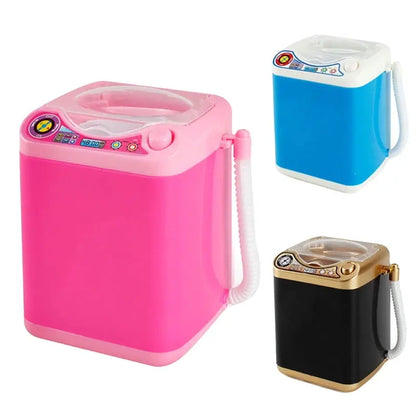 Automatic Mini Washing Machine Makeup Sponge Cleaner Make Up Powder Puff Cleaning Machine Makeup Sponge Clean Tool J&M Cheap Store