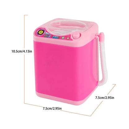 Automatic Mini Washing Machine Makeup Sponge Cleaner Make Up Powder Puff Cleaning Machine Makeup Sponge Clean Tool J&M Cheap Store