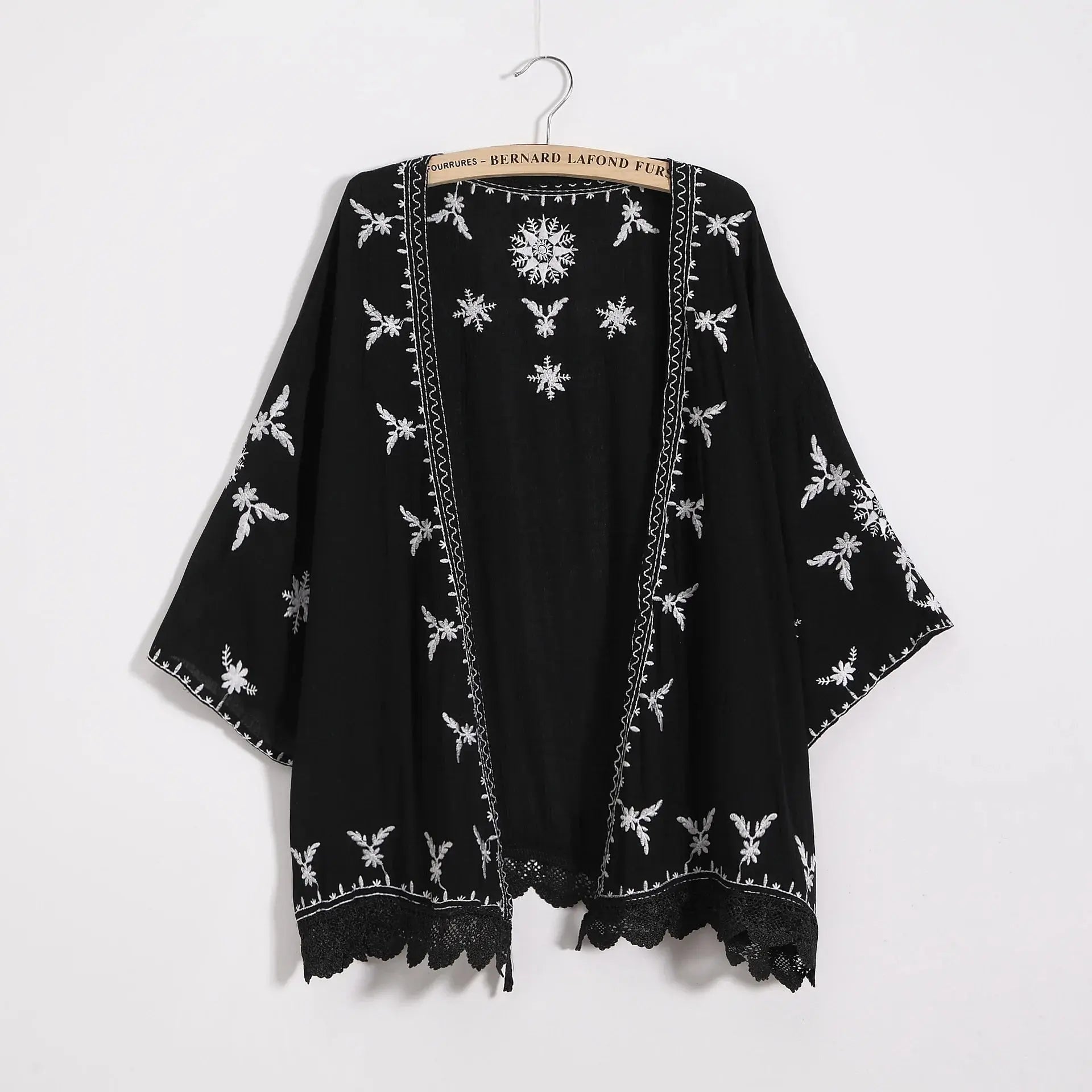 Women Embroidery Kimono Cardigan 2023 Boho Fashion Summer Shawl Shirt Blouse Sunscreen Lace Loose Tops Outwear Blusas Feminina J&M Cheap Store