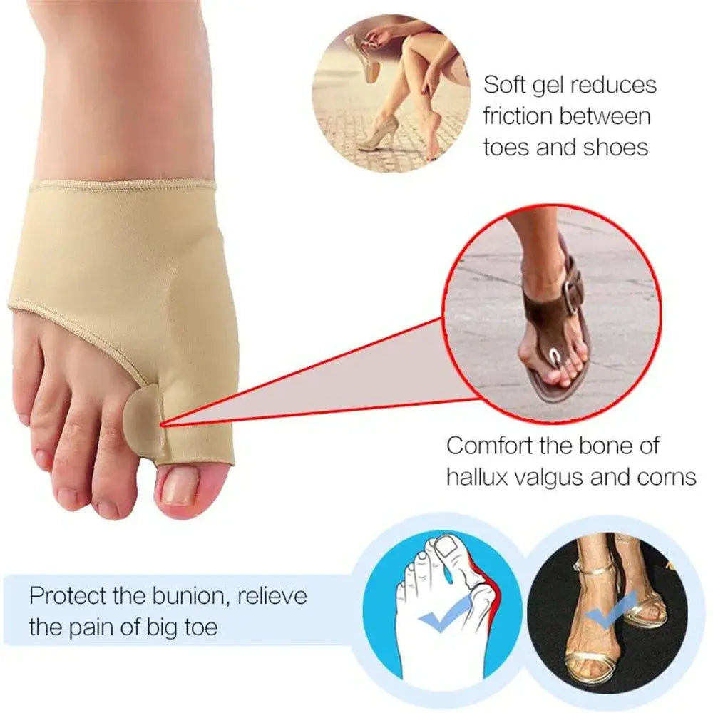 1 paar Toe Separator Hallux Valgus Bunion Corrector Hammer Kappe Haarglätter Fuß Schmerzen Relief Orthopädische Pediküre Werkzeuge Fuß Pflege J&M Cheap Store