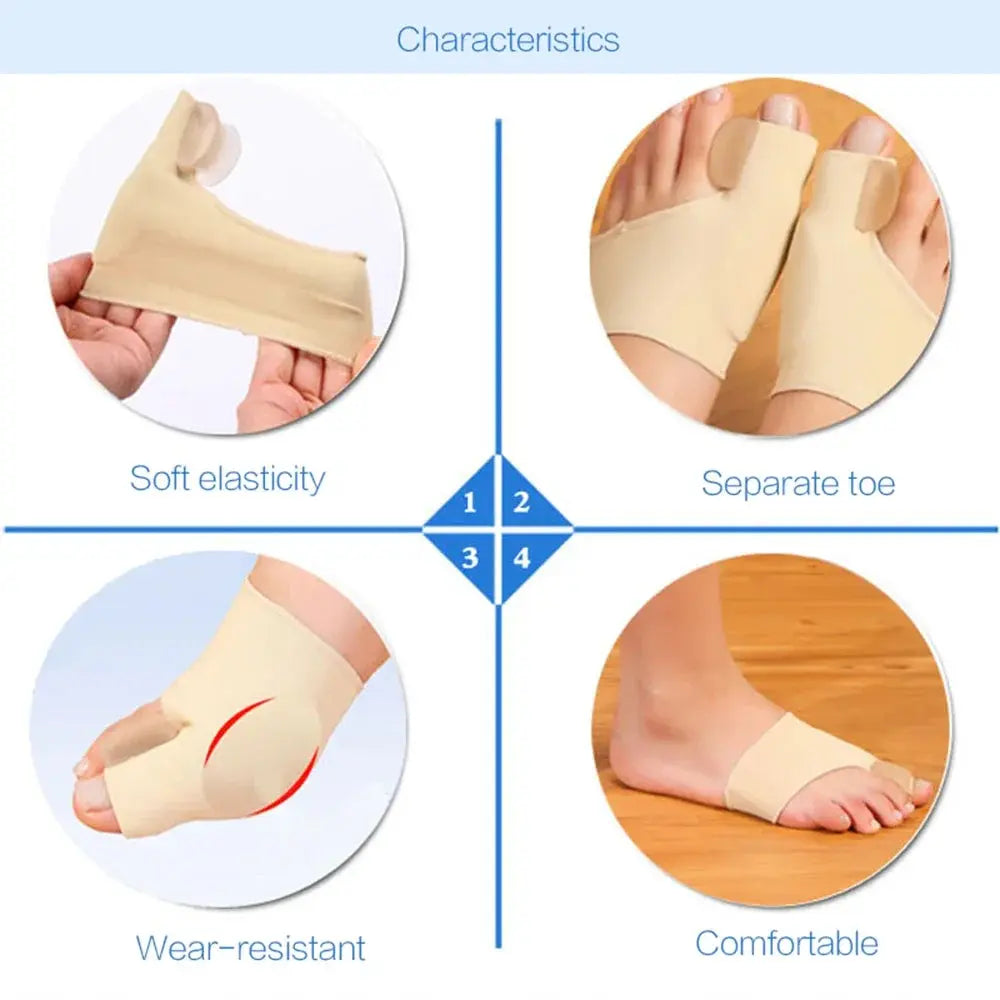 1 paar Toe Separator Hallux Valgus Bunion Corrector Hammer Kappe Haarglätter Fuß Schmerzen Relief Orthopädische Pediküre Werkzeuge Fuß Pflege J&M Cheap Store