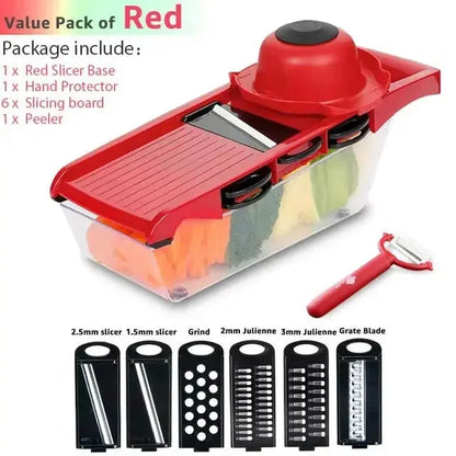 Vegetable Chopper Multifunctional Grater Cutter Kitchen Accessories Manual Fruit Slicer Potatos Shredders Cheese Onions Slicers J&M Cheap Store