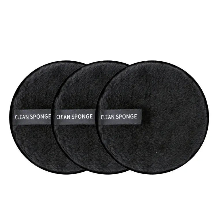 3Pcs Reusable Makeup Remover Pads Cotton Wipes Microfiber Cosmetics Washable Make Up Towel Face Cleansing Sponge Skin Care Tools J&M Cheap Store