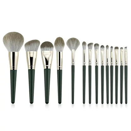 14Pcs Makeup Brushes Set Large Fluffy Soft Eye Shadow Foundation Brush Women Cosmetic Powder Blush Blending Beauty Make Up Tools J&M Cheap Store