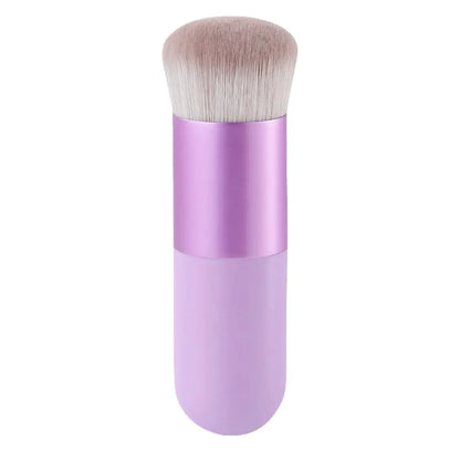 New Chubby Pier Foundation Brush Flat Cream Makeup Brushes Professional Cosmetic Make-up Brush J&M Cheap Store