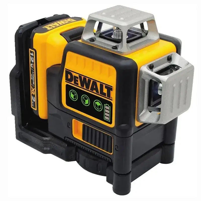 Dewalt DW089LG 3 Sides*360 Degree Vertical 12 Lines Laser Level   Horizontal Green Light Level Meter Outdoor - J&M Cheap Store