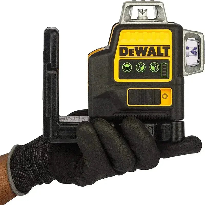 Dewalt DW089LG 3 Sides*360 Degree Vertical 12 Lines Laser Level   Horizontal Green Light Level Meter Outdoor - J&M Cheap Store