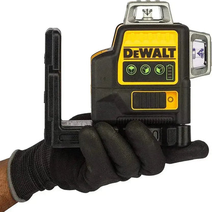 Dewalt DW089LG 3 Sides*360 Degree Vertical 12 Lines Laser Level   Horizontal Green Light Level Meter Outdoor - J&M Cheap Store