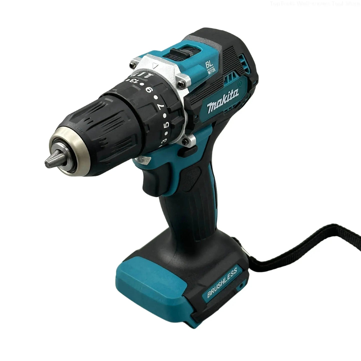 Makita DDF487 Screwdriver Cordless Percussion Drill 18V Electric Variable Speed Brushless Motor Impact Power Tools Power Drill - J&M Cheap Store