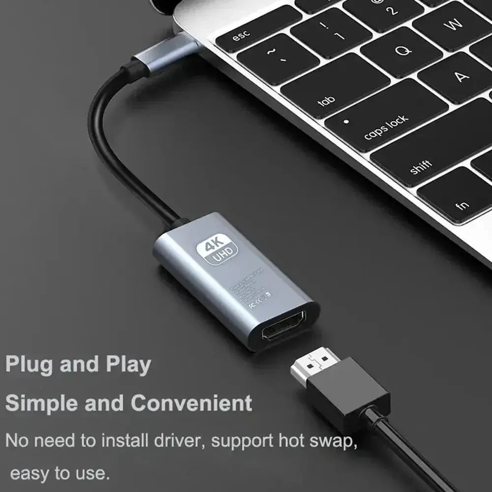 USB Type C To HDMI Compatible 2.1 Cable 4K 60HZ For Mobile Phone TV Laptop USB-C USBC Adapter Video Wire Plug HD Converter J&M Cheap Store