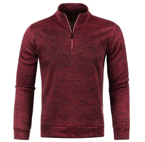 Autumn And Winter Men's Zippered Sweater J&M Cheap Store